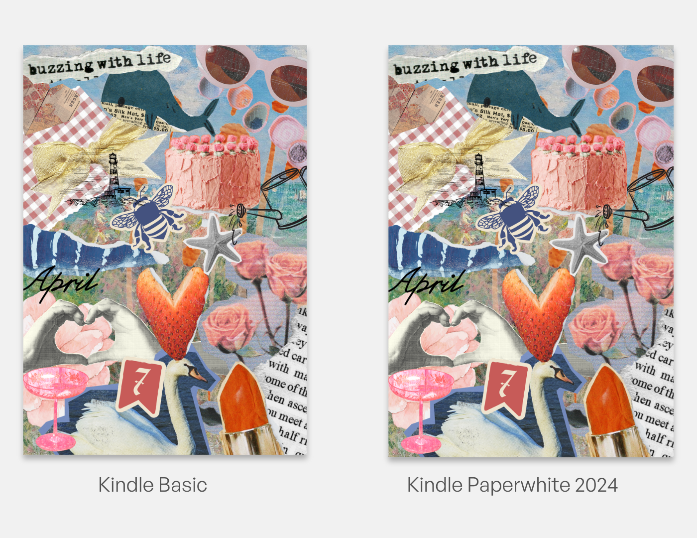 Chapter 7 Spring Collage Kindle Insert