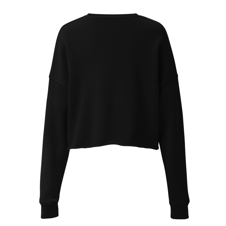 Book Girly Cropped Sweatshirt