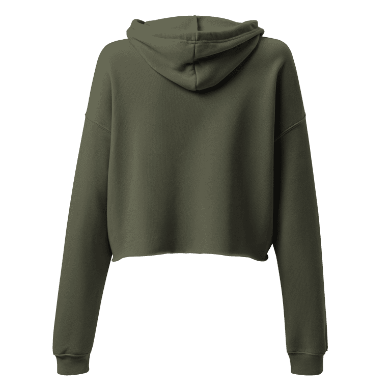 F*ck No Cropped Hoodie