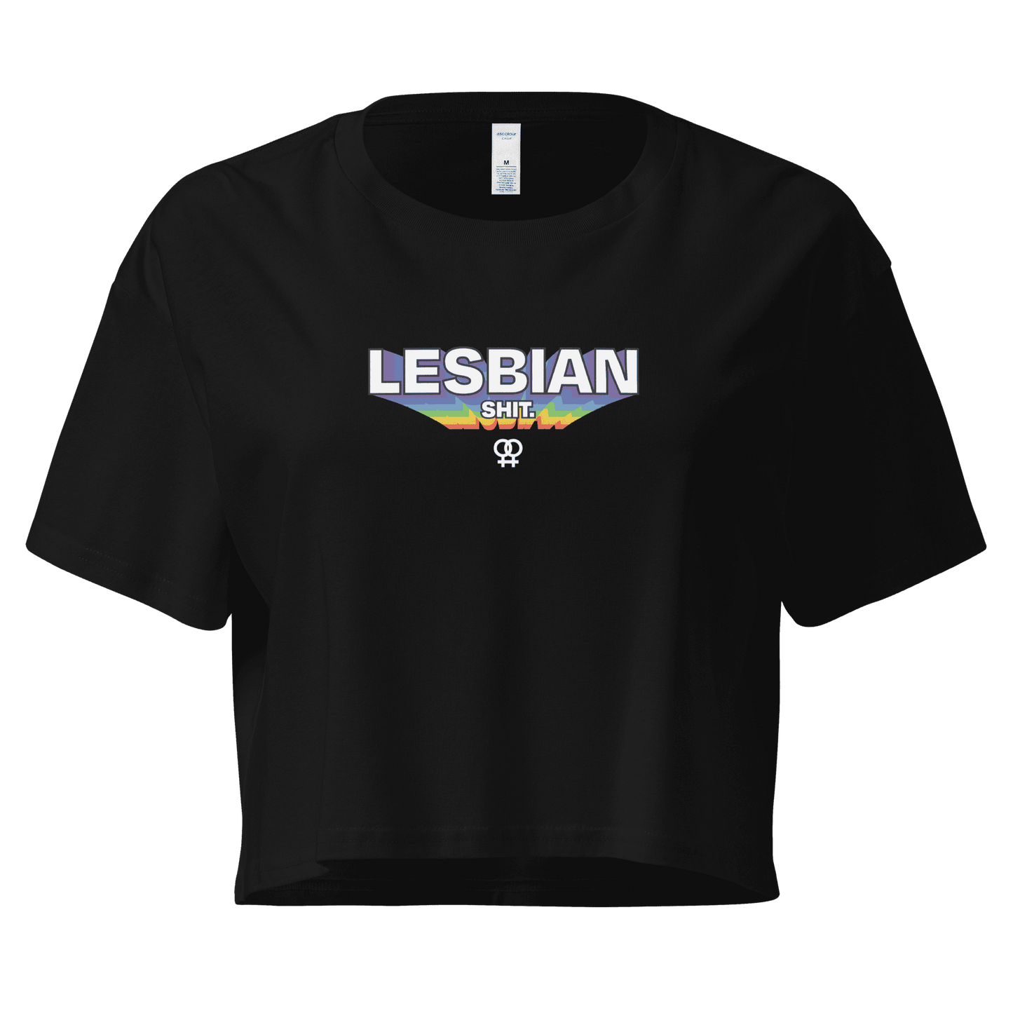 Lesbian Shit Cropped Tee