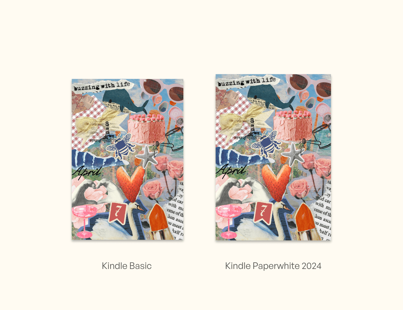 Chapter 7 Spring Collage Kindle Insert