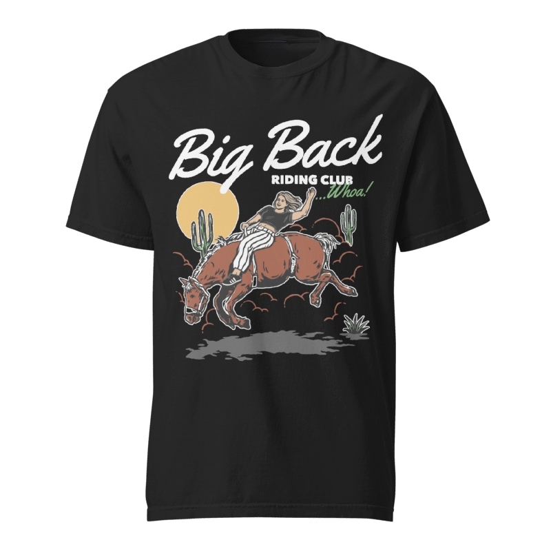 Big Back Riding Club Unisex Tee