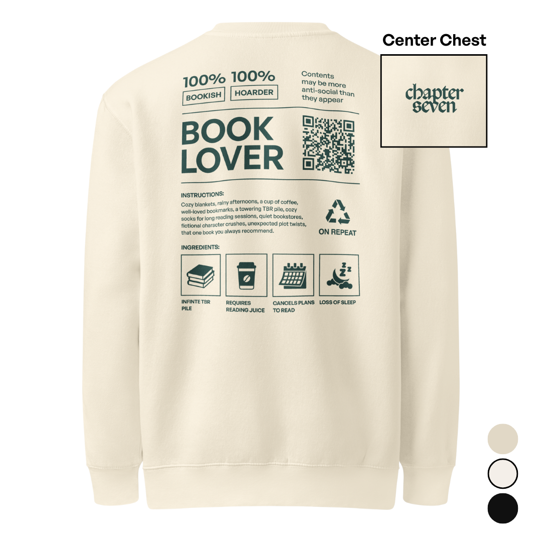 Book Lover Crewneck
