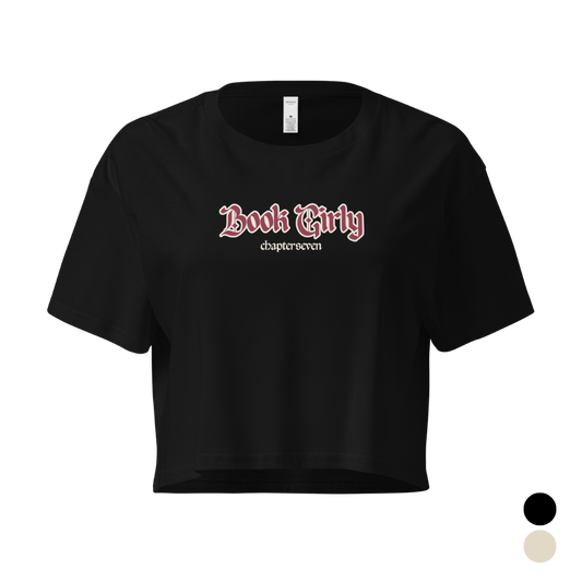 Book Girly Cropped Tee