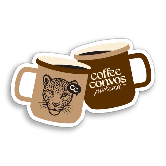 Coffee Convos Sticker