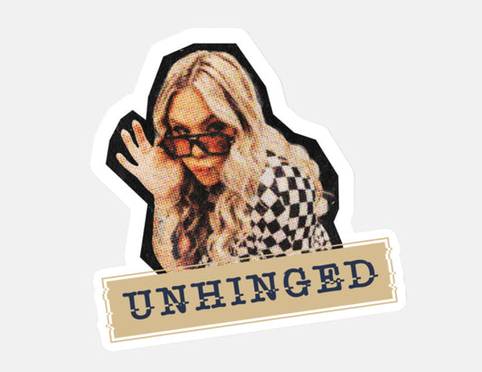 Unhinged Sticker