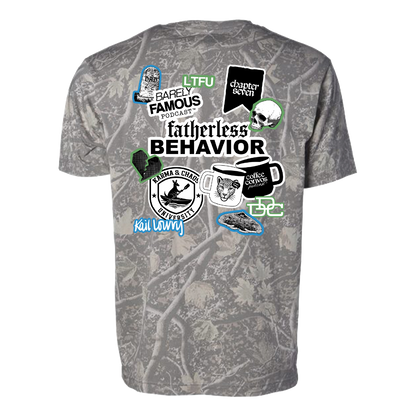 Fatherless Behavior Camo Unisex Tee