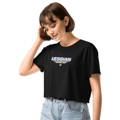 Lesbian Shit Cropped Tee